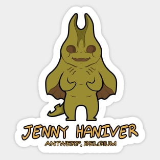 Compendium of Arcane Beasts and Critters - Jenny Haniver Sticker